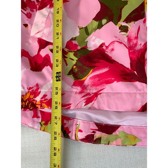Isaac Mizrahi LIVE! Floral Raincoat size small - Picture 6 of 7